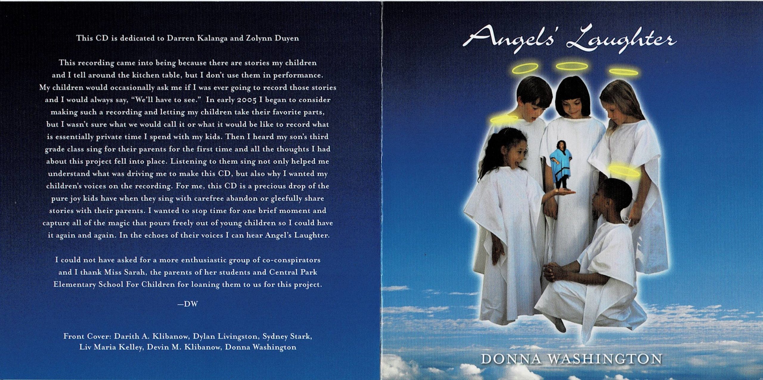 Angels' Laughter Front Cover